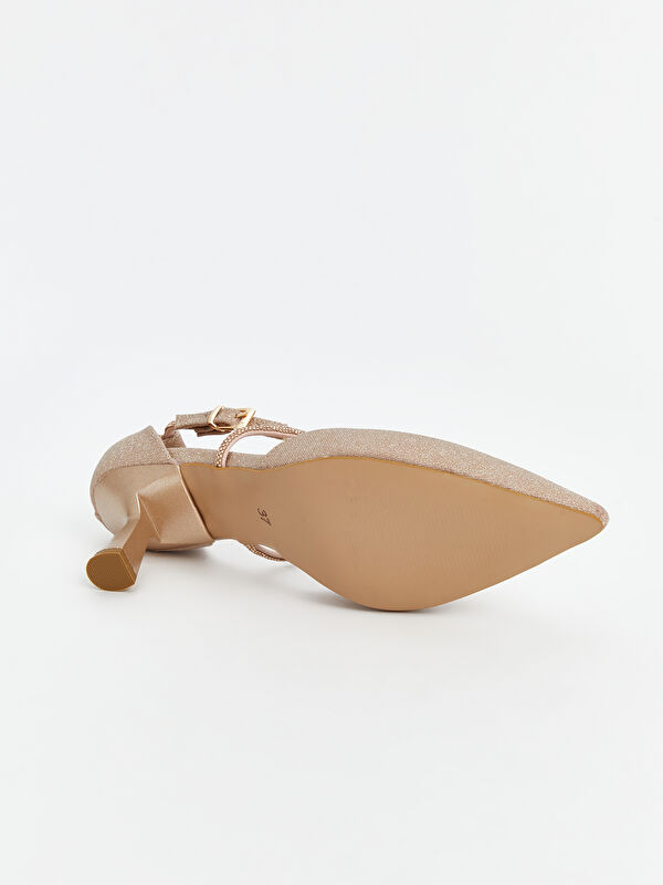 Sivri Burun Kadın Topuklu Ayakkabı - Görsel 5