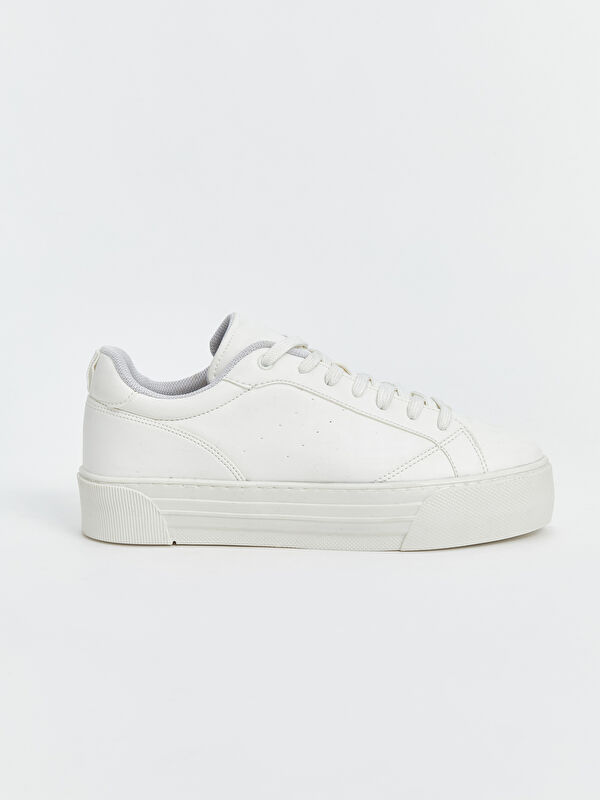 Bağcıklı Kadın Spor Ayakkabı - Görsel 3