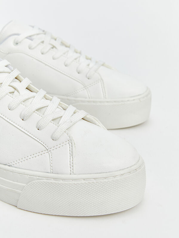 Bağcıklı Kadın Spor Ayakkabı - Görsel 4