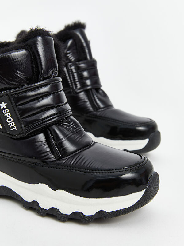 Cırt Cırtlı Kız Çocuk Kar Botu - Görsel 4