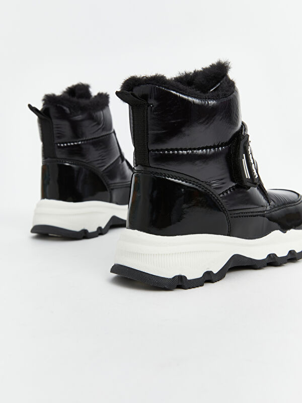 Cırt Cırtlı Kız Çocuk Kar Botu - Görsel 6