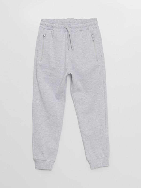 LCW Kids Beli Lastikli Erkek Çocuk Jogger Eşofman Altı