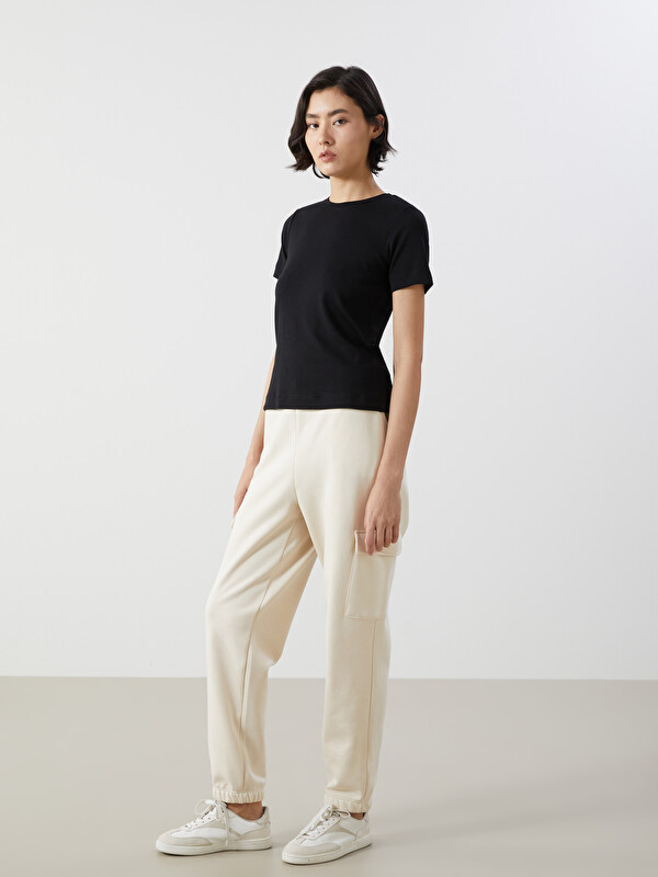 LCWAIKIKI Classic Elastic Waist Women's Thick Jogger Sweatpants
