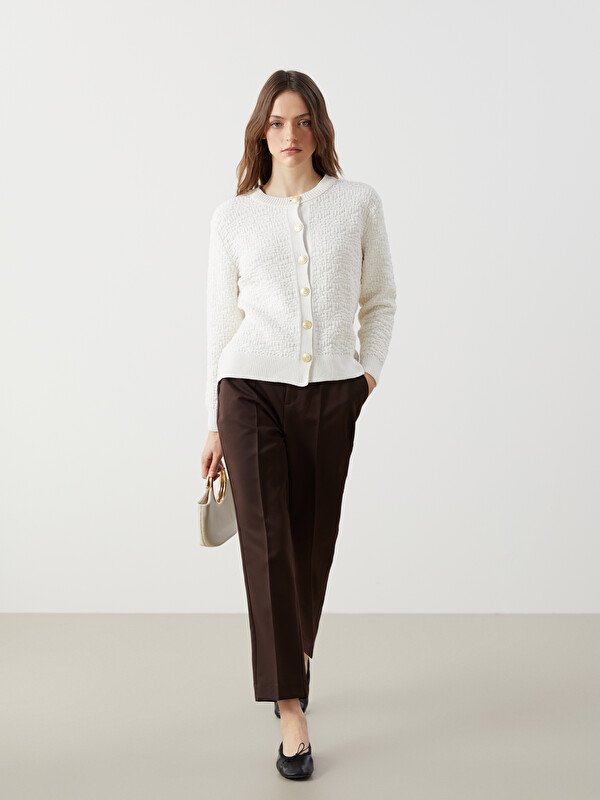 LCWAIKIKI Classic Pantalon Femme Coupe Régulière