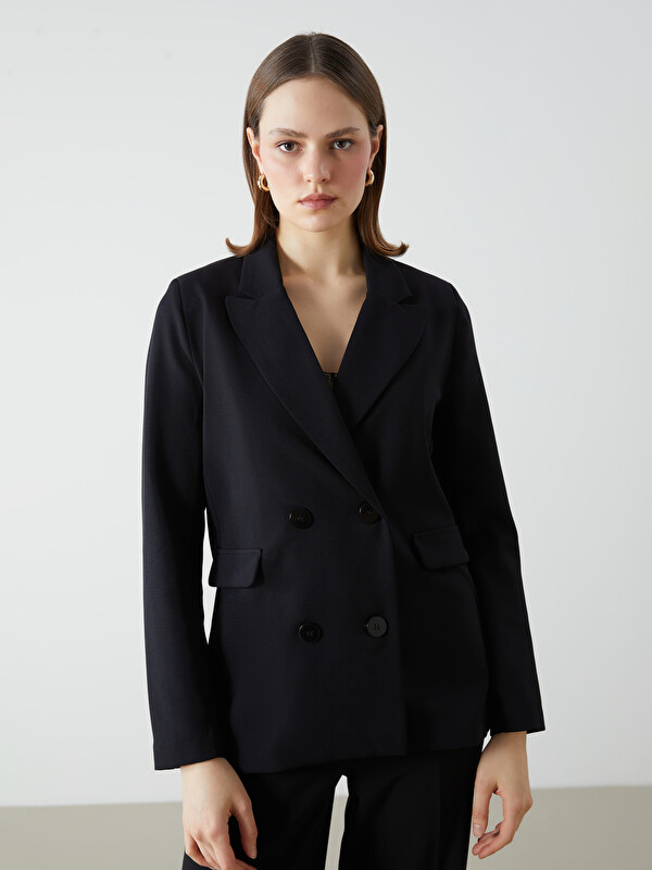 LCWAIKIKI Classic Veste Blazer Pour Femmes Coupe Régulière