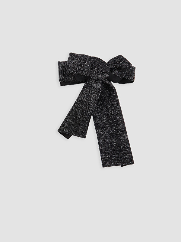 LCW ACCESSORIES Fiyonk Formlu Simli Kadın Şal
