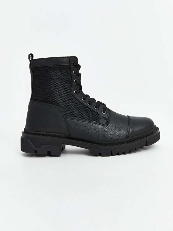 Deri Görünümlü Erkek Bot - Görsel 3