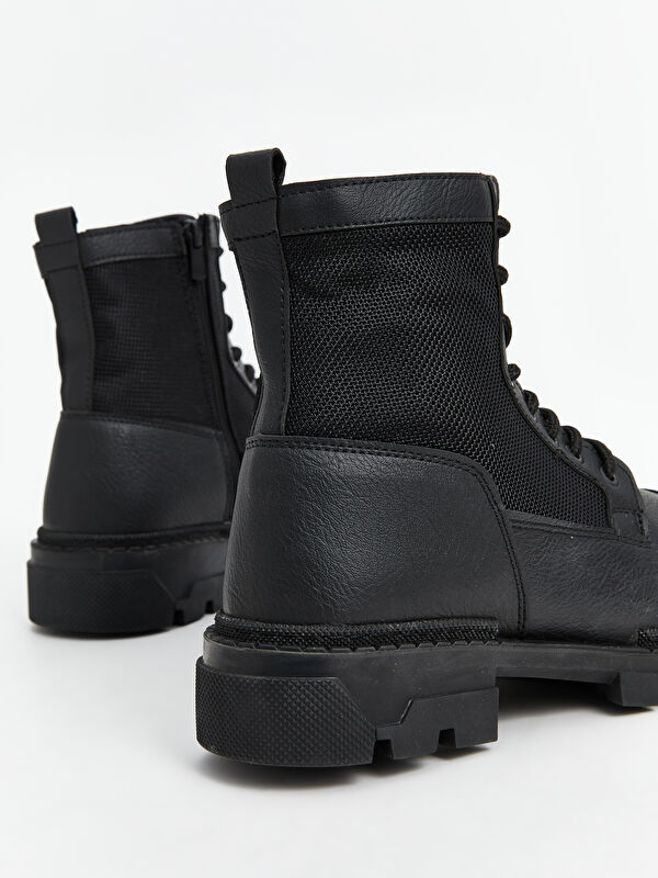 Deri Görünümlü Erkek Bot - Görsel 6