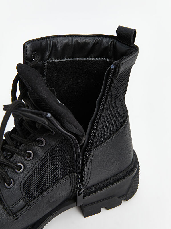 Deri Görünümlü Erkek Bot - Görsel 8