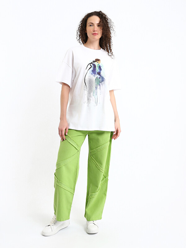 LCWAIKIKI Classic Elasticated Waist Women's Trousers