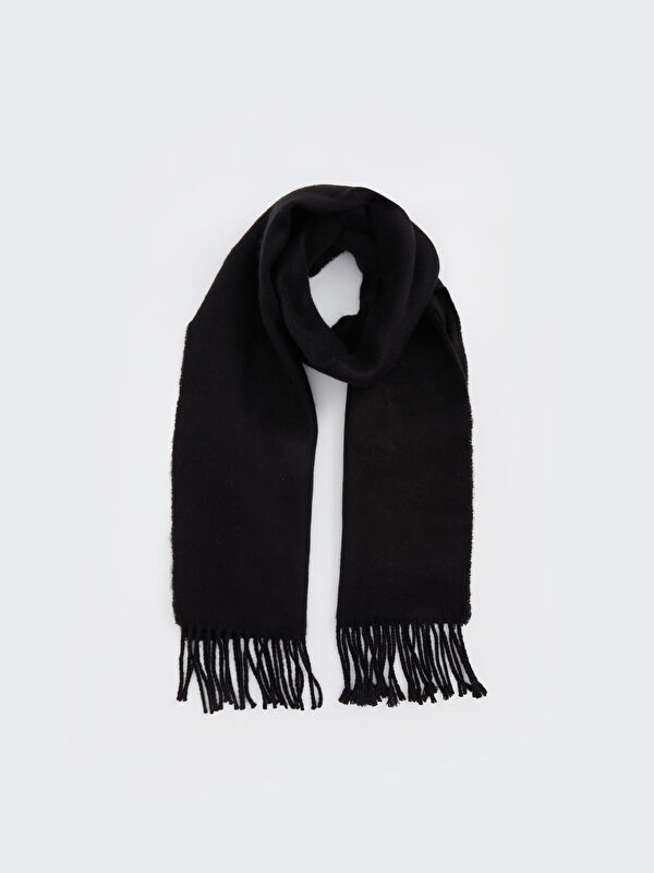 LCW ACCESSORIES Short Fringed Men's Scarf
