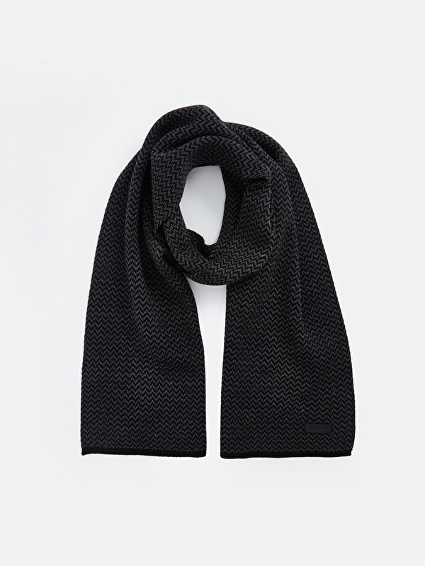 LCW ACCESSORIES Desenli Erkek Atkı