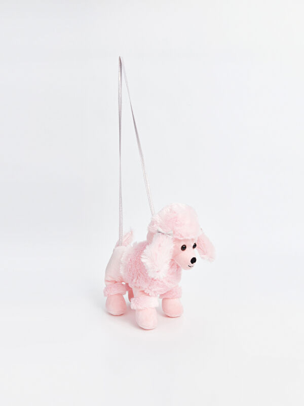 LCW ACCESSORIES Köpek Figürlü Pelüş Kız Çocuk Omuz Çantası