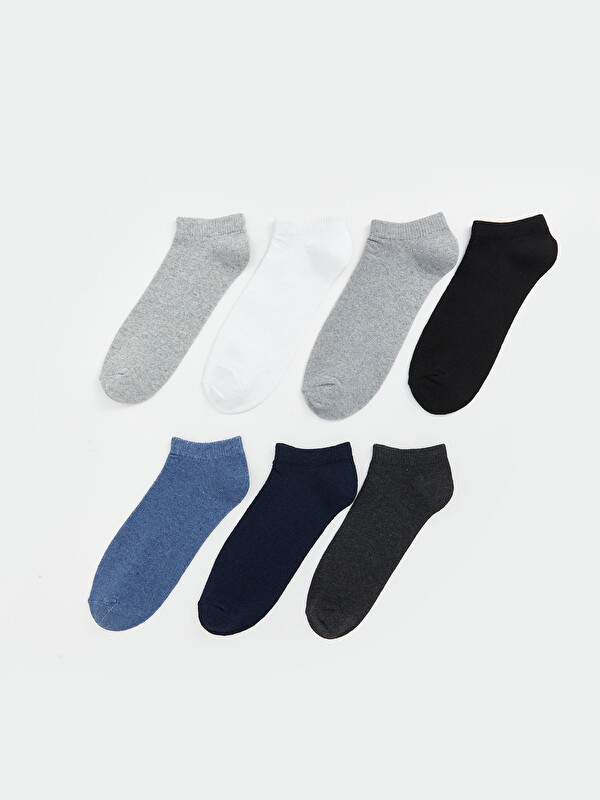 LCW Kids Basic Boys' Trainer Socks 7 Pack