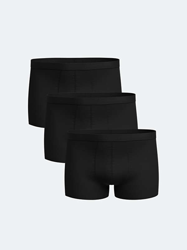 LC WAIKIKI Rahat Kalıp Pamuklu Esnek Erkek Boxer 3'lü