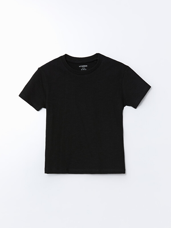 LCW Kids Crew Neck Basic Baby Boys' T-Shirt