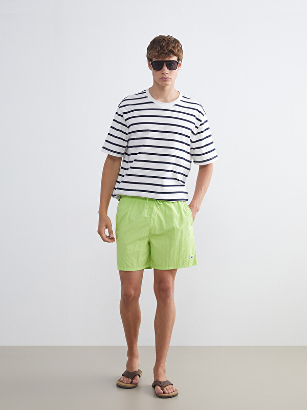 LCWAIKIKI Classic Short Length Basic Men's Swimming Shorts