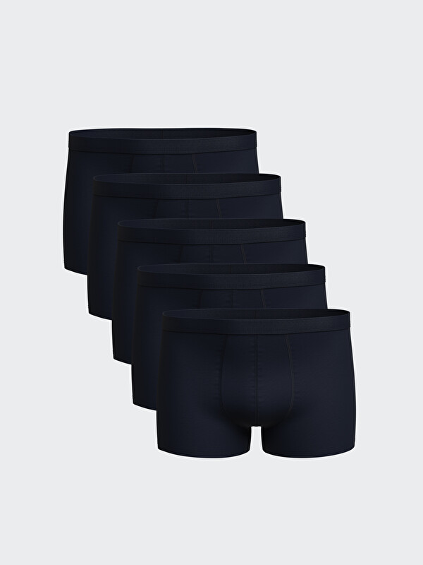 LC WAIKIKI Standart Kalıp Pamuklu Esnek Erkek Boxer 5'li
