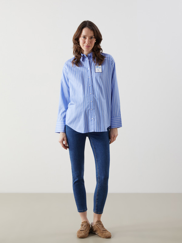 LCWAIKIKI Maternity Karın Panelli Mercury Skinny Fit Hamile Jean Pantolon