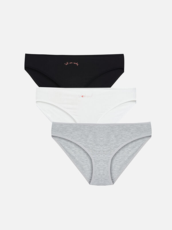 LCW Young Baskılı Bikini Külot 3'lü