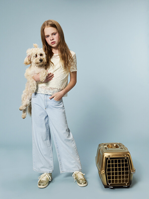 LCW Kids Wideleg Girls Jeans