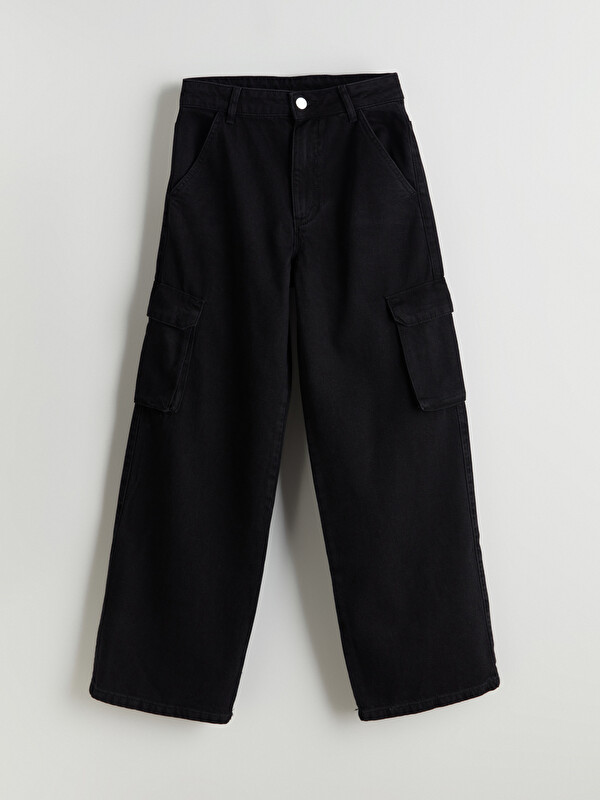 LCW Kids Wideleg Kız Çocuk Jean Pantolon
