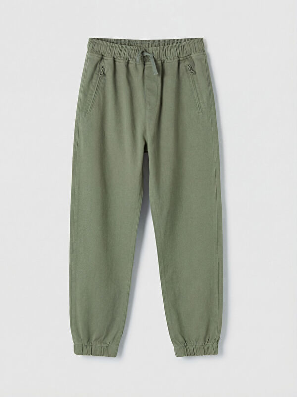 LCW Kids Beli Lastikli Erkek Çocuk Jogger Pantolon