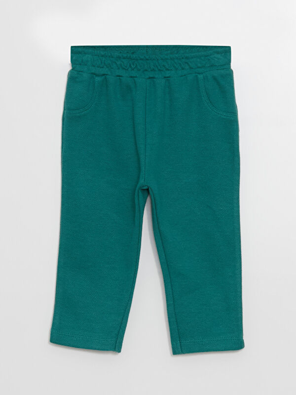 LCW baby Beli Lastikli Erkek Bebek Pantolon