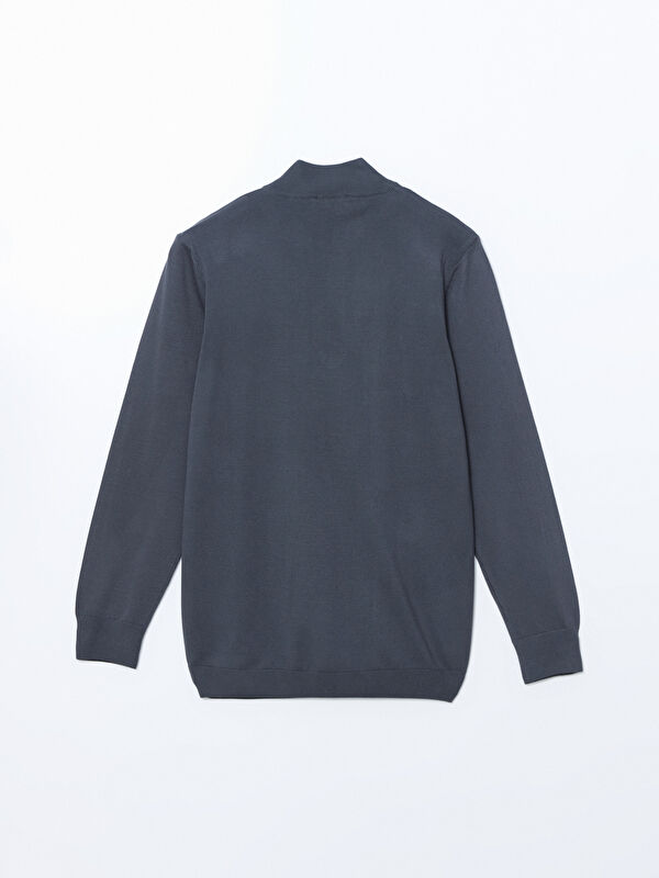 LCW Vision Funnel Neck Long Sleeve Men's Knitwear Sweater