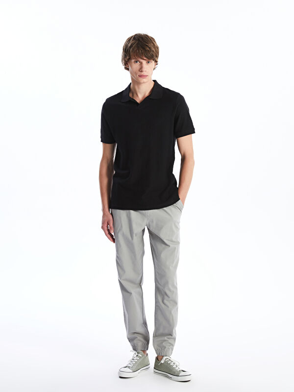 XSIDE Standard Fit Gabardine Men's Jogger Trousers