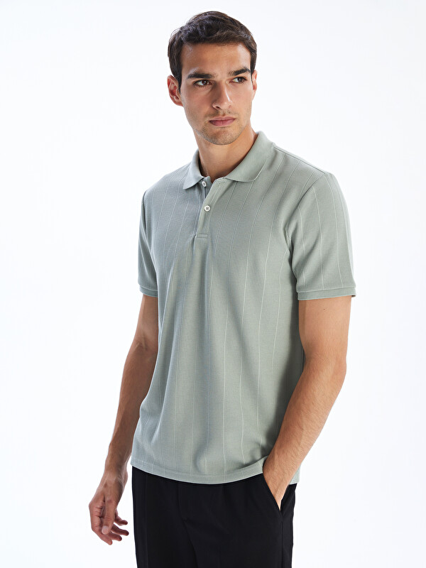 LCW Vision Polo Neck Short Sleeve Men's T-Shirt