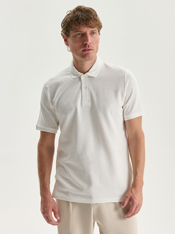 LCWAIKIKI Basic Polo Yaka Erkek Tişört