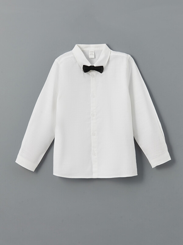 LCW Kids Basic Erkek Çocuk Gömlek