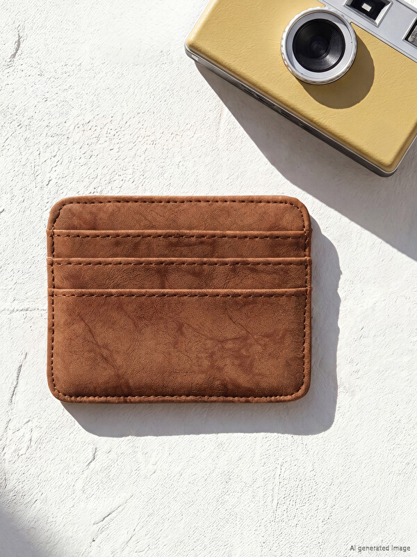 LCW ACCESSORIES Deri Görünümlü Erkek Kartlık
