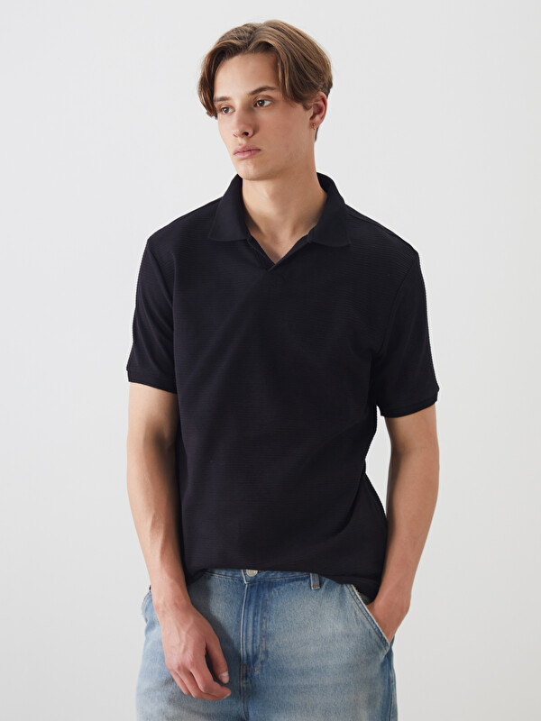 XSIDE Polo Neck Short Sleeve Men's T-Shirt