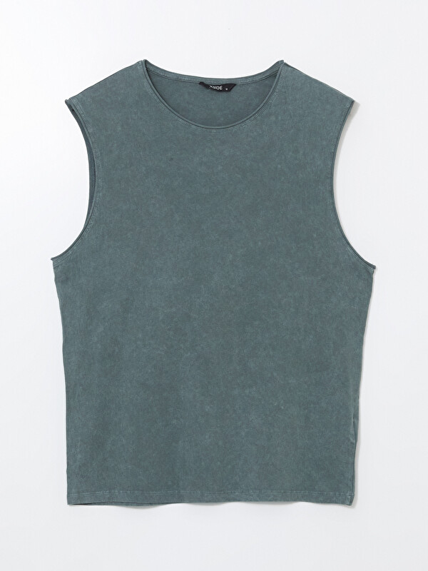 XSIDE Crew Neck Men's Sleeveless T-Shirt - S55973Z8-H9D - LC Waikiki
