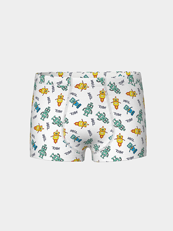 LCW Kids Desenli Erkek Çocuk Boxer