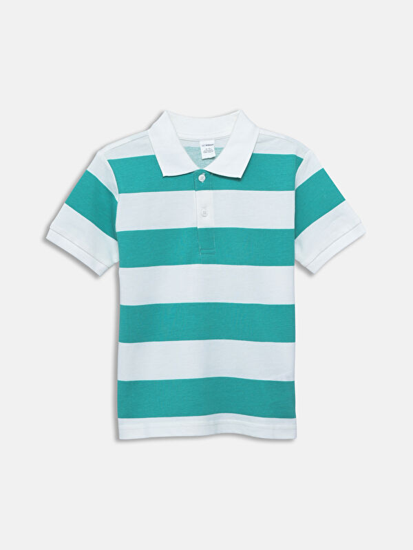 LCW Kids T-shirt à Col roulé Rayé pour Garçons