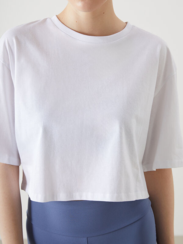 8on8 21AW ニットポロ XSIDE ACTIVE Crew Neck Oversize Women's Crop -S56322Z8-Q6K