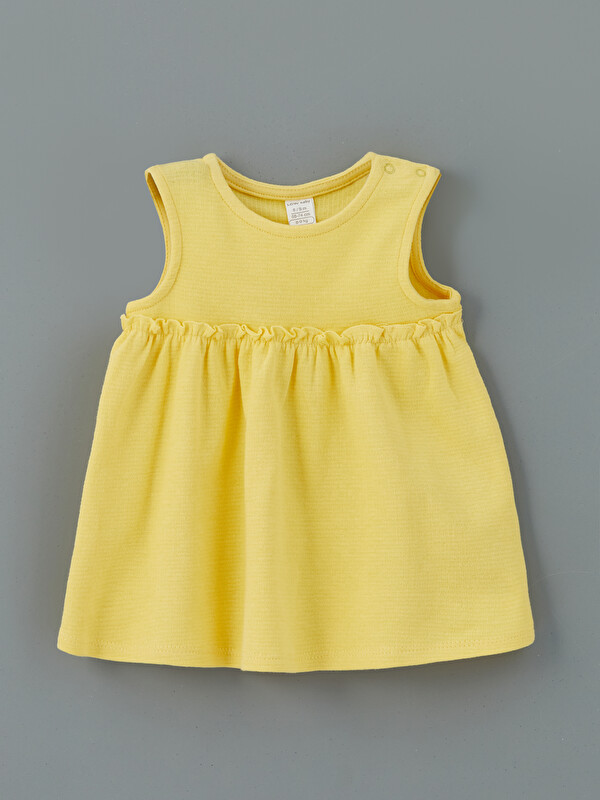 LCW baby Kolsuz Basic Kız Bebek Elbise