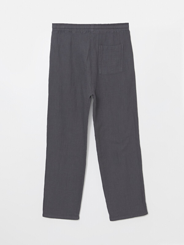 XSIDE Gri Rahat Kalıp Müslin Erkek Pantolon - S56598Z8-YRH | LCW