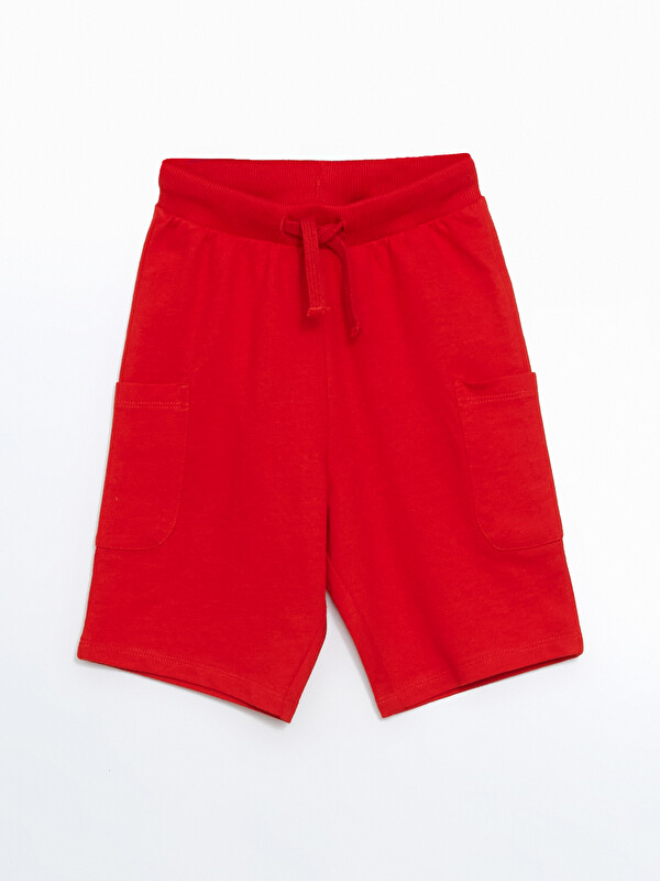LCW Kids Beli Lastikli Basic Erkek Çocuk Şort