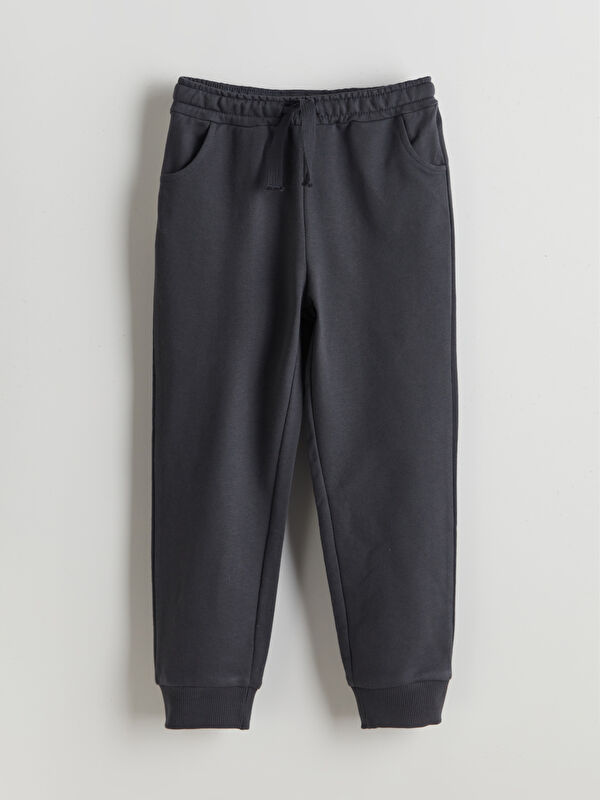 LCW Kids Beli Lastikli Basic Erkek Çocuk Jogger Eşofman Altı