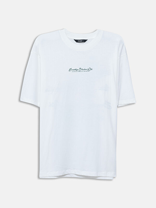 XSIDE Crew Neck Printed Men's T-Shirt