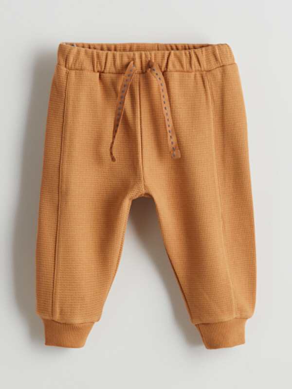 LCW baby Beli Lastikli Erkek Bebek Jogger Eşofman Altı