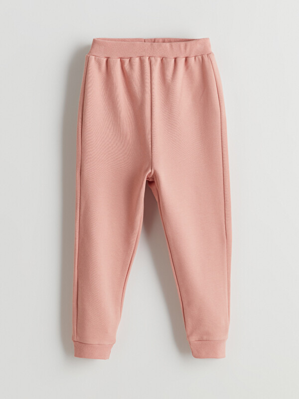 LCW baby Beli Lastikli Kız Bebek Jogger Eşofman Alt