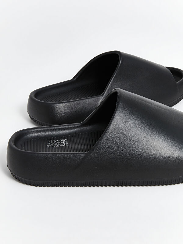  SLIPPER 黒　サイズ6 Wrinkled Leather Slippers – Copping Zone