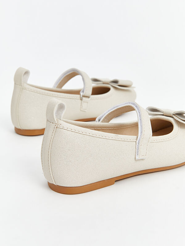 Lcw Steps Bej Lcw Steps Fiyonk Detaylı Kız Çocuk Babet