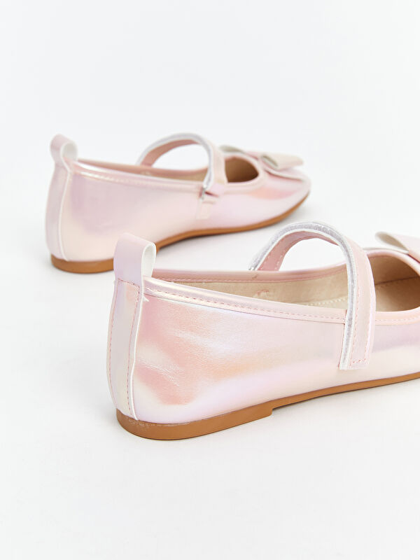 Lcw Steps Bej Lcw Steps Fiyonk Detaylı Kız Çocuk Babet