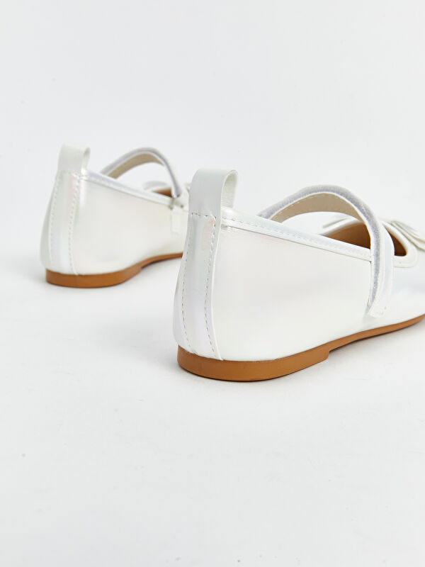 Lcw Steps Bej Lcw Steps Fiyonk Detaylı Kız Çocuk Babet